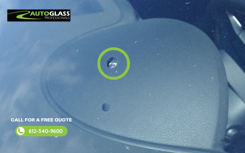 Windshield Chip Repair. AutoGlass Professionals of MN